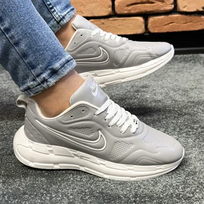 کتانی اسپرت مردانه مدل نایک زوم NIKE_ZOOM رنگ طوسی