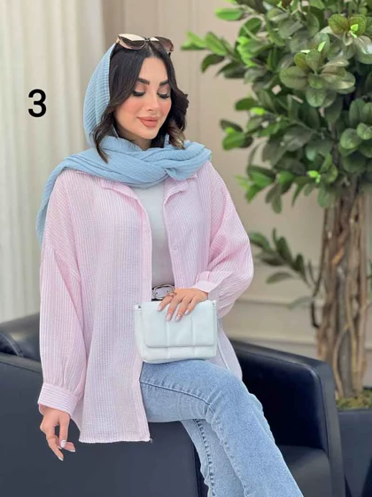 شومیز طرح دار دایانا