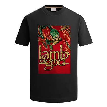 تیشرت طرح لمب آو گاد lamb of God کد 09