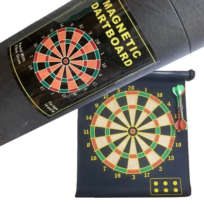 دارت مگنتی حرفه ای MAGNETIC DARTBOARD با 6 تیر مغناطیسی