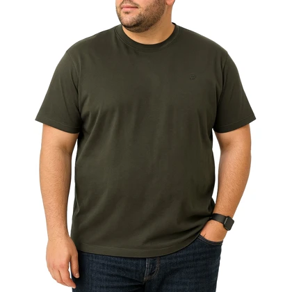 تیشرت آستین کوتاه سایز بزرگ مردانه تن کوک مدل 26518432