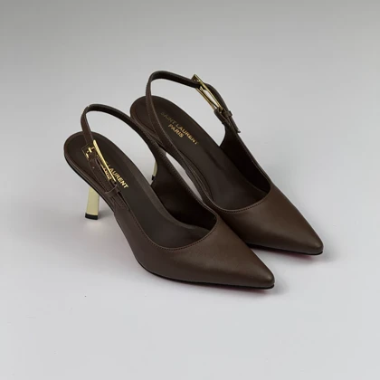 کفش پاشنه‌دار پشت‌باز YSL