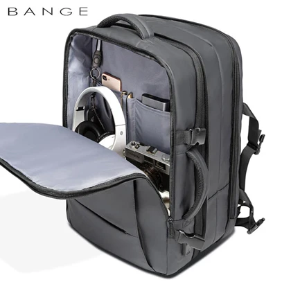 کیف مسافرتی 45L کوله پشتی لپ تاپ 17 اینچی اورجینال بنج BANGE 1908D