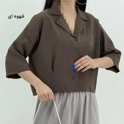 شومیز زنانه مودال یقه انگلیسی | آی بولک