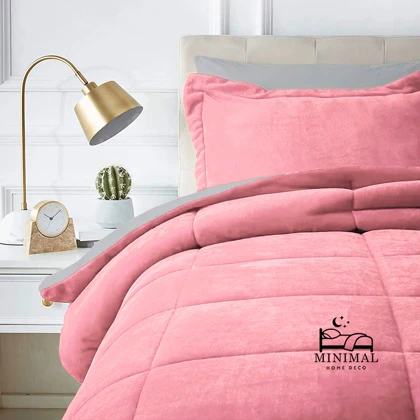 روتختی مینیمال کتان مخمل طرح مربع