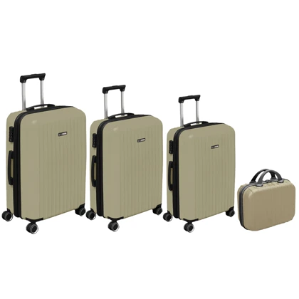 ست چمدان فوروارد مدل FORWARD - FCLT818PLUS پلاس سری چهار عددی ( کیف آرایشی هدیه )
