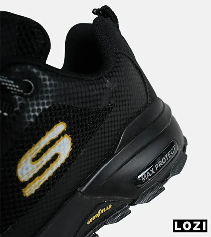 کفش کتانی طبی ورزشی مشکی SKECHERS max protect مدل 7771