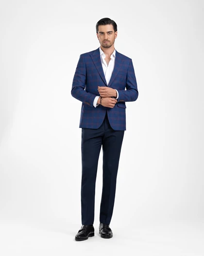 ام کی کالکشن کت mk-22517-navy-blue
