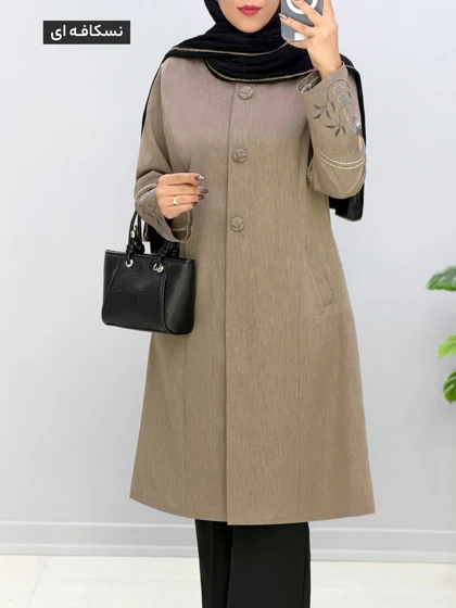 مانتو مزونی کارتیر شکوفا کد 458290