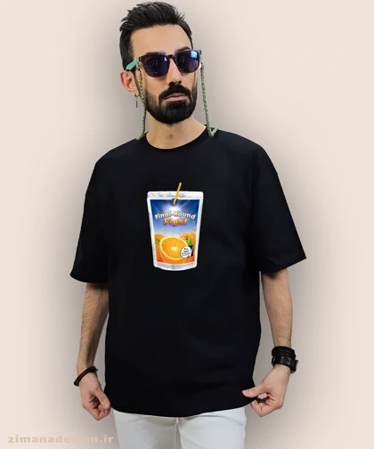 تیشرت لش مردانه و زنانه نوستالژی طرح ساندیس