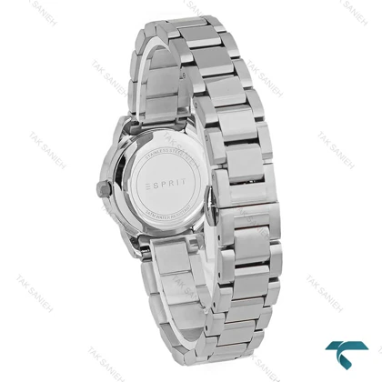 ساعت مچی اسپریت زنانه فلزی سیلور صفحه فیروزه Esprit-8218-L