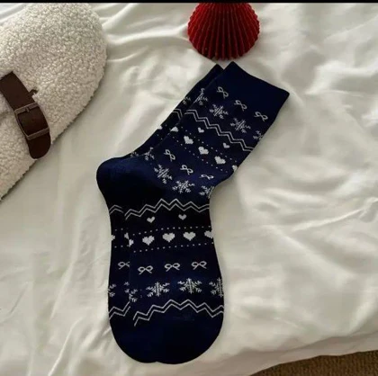 جوراب ساق‌دار قلبی سنتی کد 1476