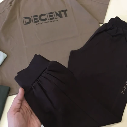 ست تیشرت شلوار پسرانه طرح Decent در 3 سایز