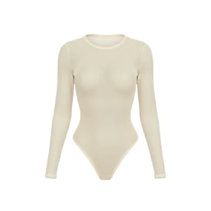 بادی حریر شیشه ای یقه گرد کرم کشی