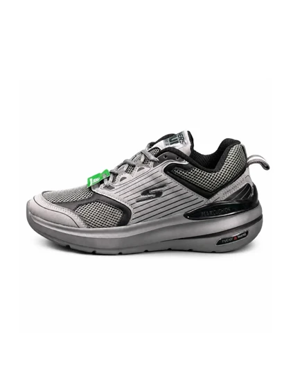 کفش کتانی ست مردانه و زنانه اسکیچرز طوسی Skechres