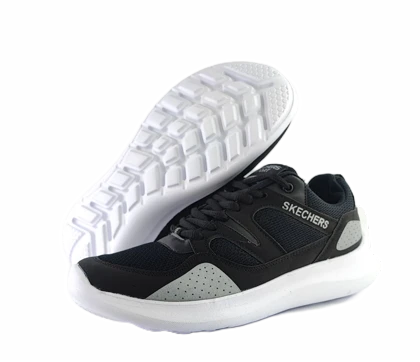 کفش اسپرت و روزمره مردانه برند اسکچرز Skechers مدل کوانتوم مشکی کد 248