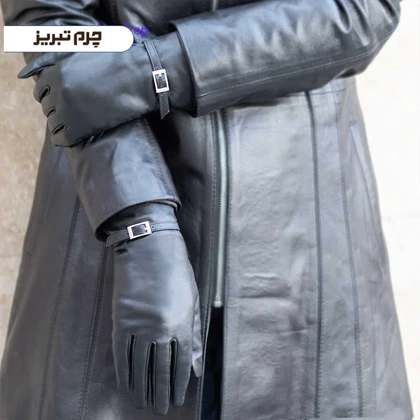 دستکش زنانه چرم مدل B9905