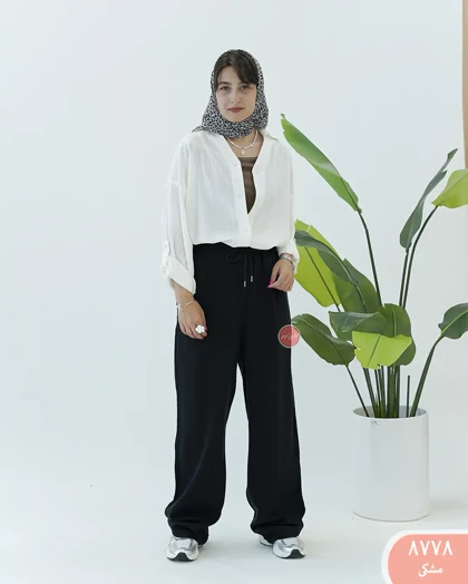 شلوار بگ سیلک8778