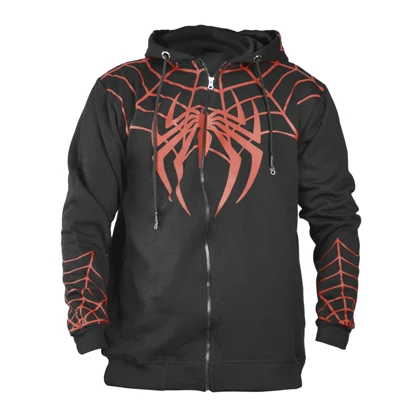 سویشرت اسپرت مرد عنکبوتی مدل SPL-3L1647 مشکی