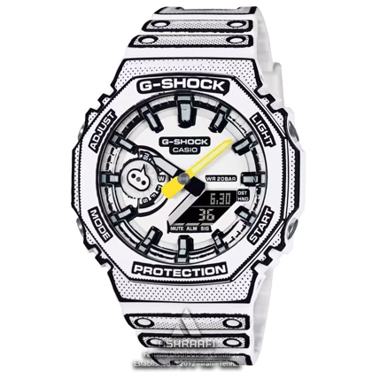 ساعت جی شاک مانگا Casio G-Shock GA-2100MNG-5611-W