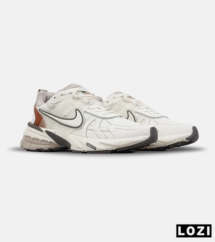 کفش کتانی مردانه و زنانه کرم قهوه ای Nike Cushlon V2K مدل 8266