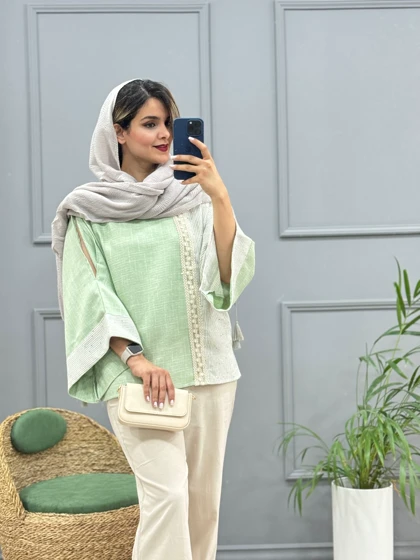 شومیز مانتویی پرنسا