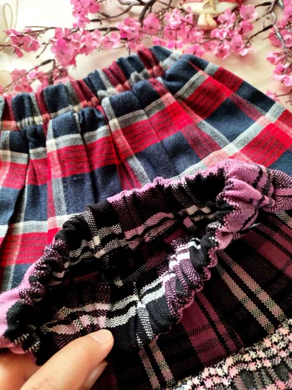 بلوز دامن دخترانه مدل چتر