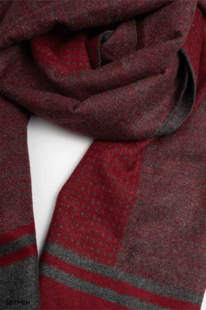 شال گردن مردانه پشمی