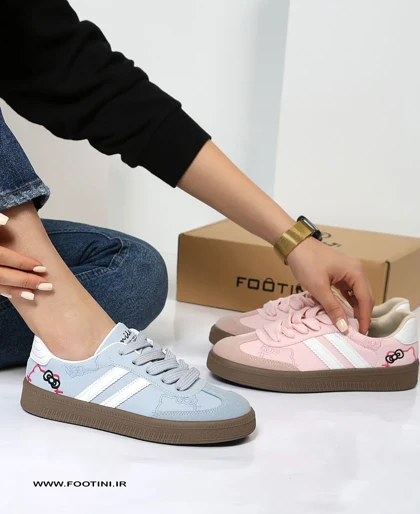 کفش کتانی زنانه YE Adidas Samba Kitty
