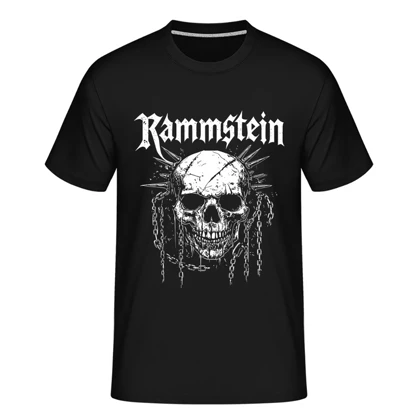 تیشرت طرح گروه متال رامشتاین (Rammstein) کد 11