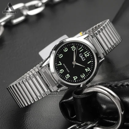 ساعت کیو اند کیو بند فلزی Q&Q C11A-034PY