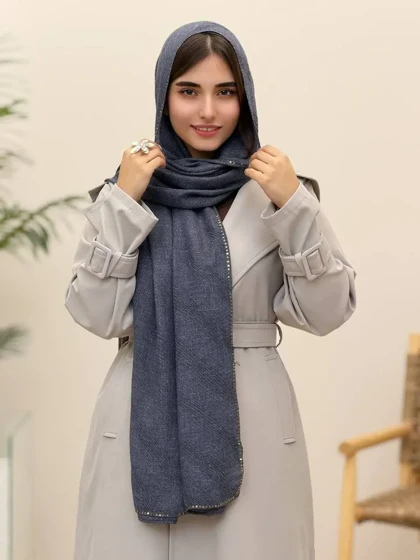 3937- شال دورپولکی آیسو