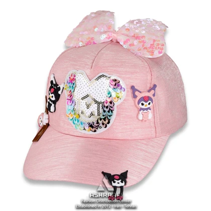 کلاه دخترانه عروسکی Baseball Cap HA105