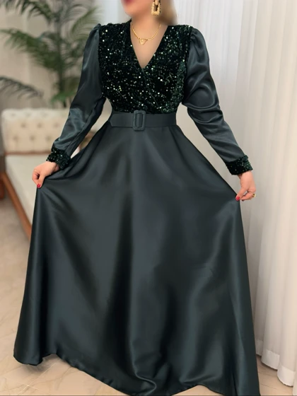 پیراهن مجلسی پوپک 2790