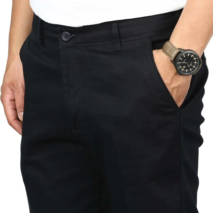 شلوار کتان راسته مردانه مدل 66491