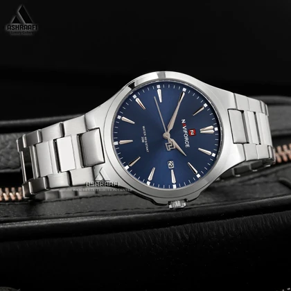 ساعت نیوی فورس صفحه آبی Naviforce NF9214SB