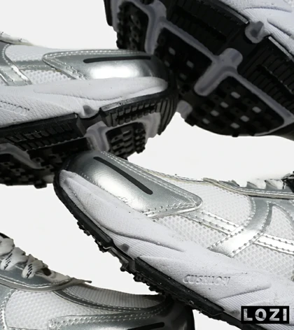 کفش کتانی مردانه و زنانه سفید طوسی مشکی Nike cushlon