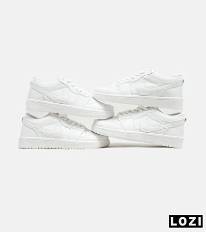 کفش کتانی مردانه سفید نایک NIKE jordan 1