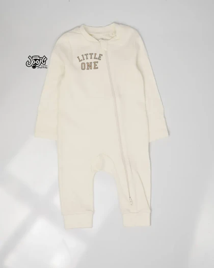 سرهمی زیپ‌دار سفید little one