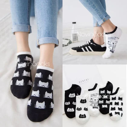 جوراب مچی گربه سیبیل دراز