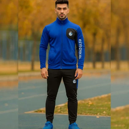 ست سویشرت شلوار استقلال مدل Blue Army