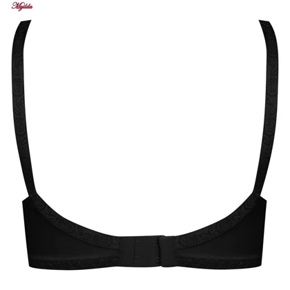 سوتین زنانه پانیذ مدل بدون فنر تابستانی رنگ مشکی66307