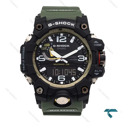 کاسیو جیشاک GWG-1000 مردانه سبز مشکی Gshock-6555-G