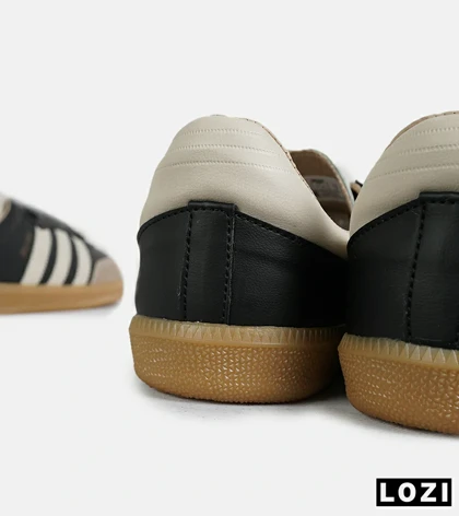 کفش کتانی مردانه و زنانه مشکی کرم ADIDAS Samba