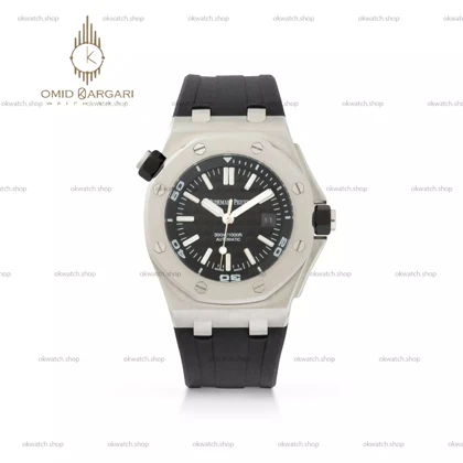 ساعت مچی اودمار پیگه افشور بند و صفحه مشکی Audemars Piguet Offshore