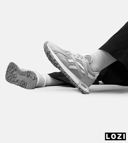 کفش کتانی مردانه و زنانه طوسی سفید Reebok