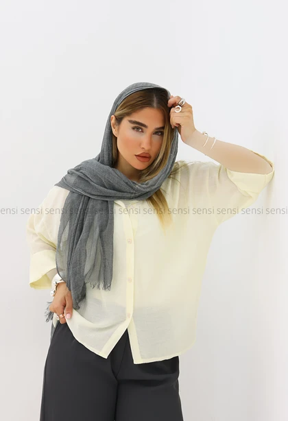 شومیزNRآستین پاکتی کد1006215