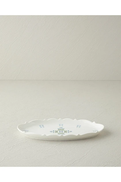 بشقاب کشیده English Home مدل Retro Paisley Bone China