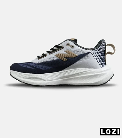 کفش کتانی مردانه و زنانه سفید سرمه ای مشکی New Balance 860 Boost مدل 7727