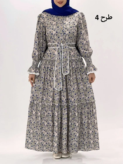 3881-پیراهن ماکسی پری دخت